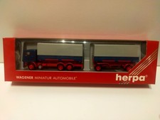 Herpa 839041 /, Volvo F12, "blaue Spedition", 1:87, OVP, Versandkostenfrei