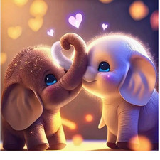 Kunstvolles Elefanten 5D