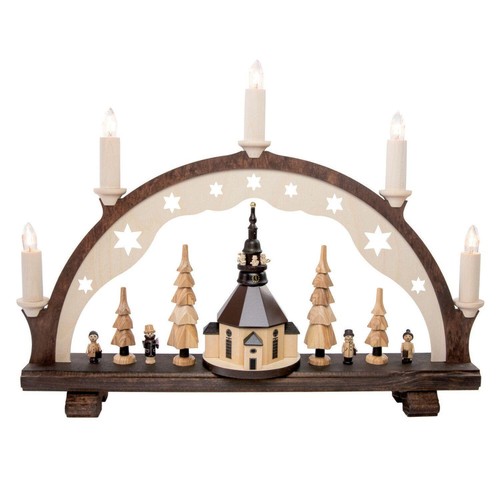 Schwibbogen seiffener kirche - schwibbogen,