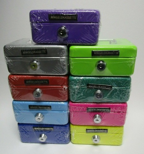 Geldkassette mini spardose - geldkassette,
