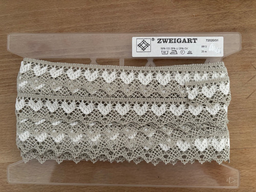 Zierborte von zweigart cm - 3,