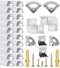 Chesbung LED Aluminium Profil für Led Streifen, 20×1M