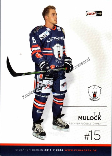 Autogrammkarte mulock - t., j.