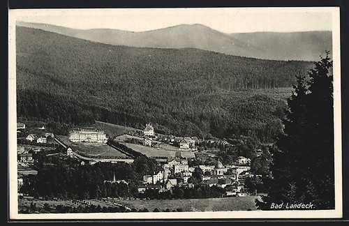 Bad landeck teilansicht der - bad,