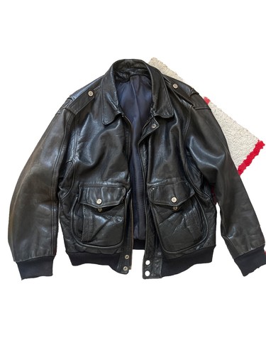 Vintage airforce lederjacke - airforce,