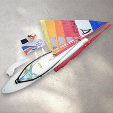 Surfbrett mit Segel Komplett Set + Zubehör Windglider Windsurfen 