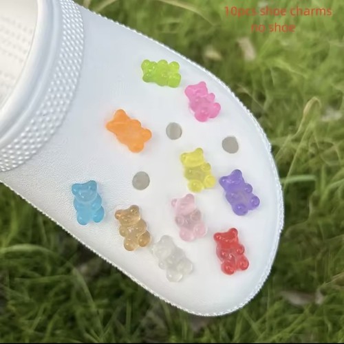 10x gummibären schuhanhänger - gummibären,
