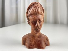 Sammler Holz Figur Kopf Büste