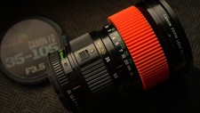 Canon nFD 35-105mm f3.5 Cine Modded, Canon EF converted