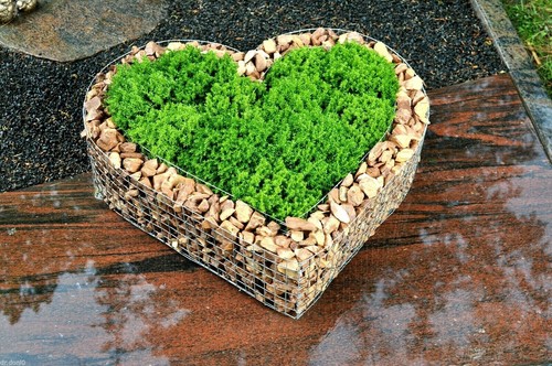 Herz herzgitter 41x6cm - herz,