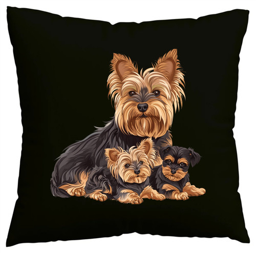 Kissenbezug yorkshire terrier - kissenbezug,