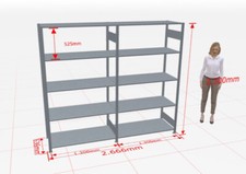 Hochwertiges Industrieregal