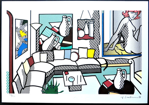 Roy lichtenstein interior - roy, "interior