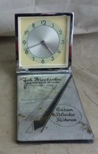 alte Reklame Uhr Eisenwaren