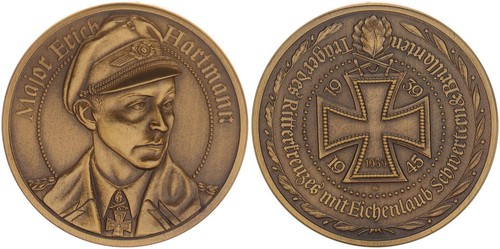 Brd medaille erich hartmann - medaille,