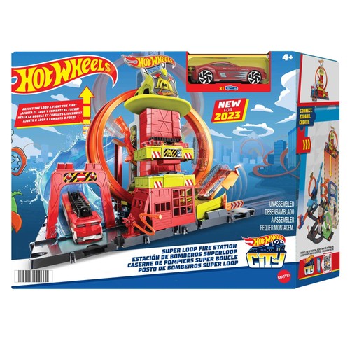 Hot wheels city feuerwache - hot,