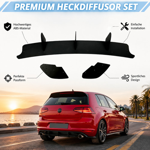 Heckansatz gti look - heckansatz,