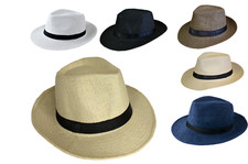 Strohhut Panama Sonnenhut Panamahut Sommerhut Strandhut Neu 2019