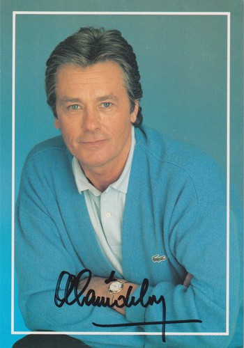 Alain delon original autogramm - delon,