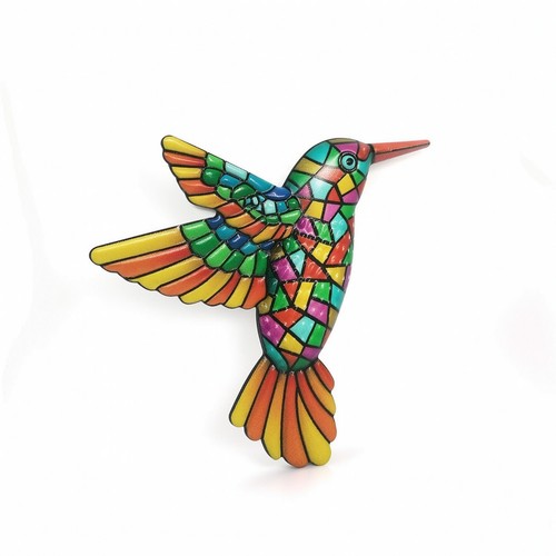 Metall kolibri wanddeko indoor - metall,