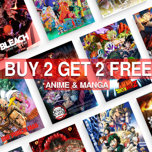 Anime manga poster wandbild - anime,
