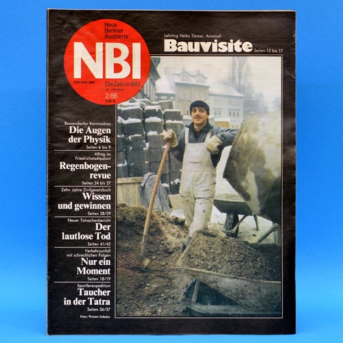 Ddr nbi 1986 - nbi, arnstadt