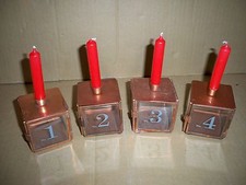 Adventskranz kerzenhalter set - adventskranz, kerzenhalter-set