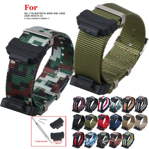 Sport nylonarmband für dw6900 - sport-nylonarmband,