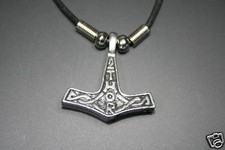 Thorshammer Mjölnir Asatru Thor Hammer Mjöllnir Anhänger Amulett Odin 38MS180