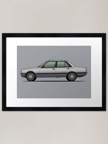 505 turbo seitenprofil - 505,