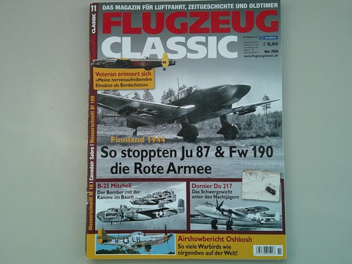 Flugzeug classic 2016 - classic, 11/2016