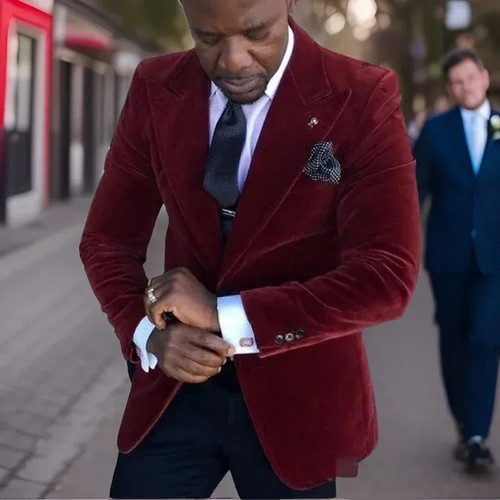Herren smoking anzüge - herren, velvet
