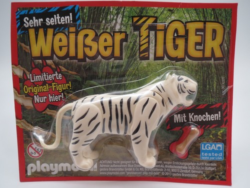 Playmobil weißer tiger mit - playmobil, "weißer