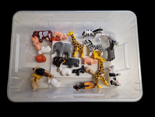 10 Playmobil® 1.2.3 123 Figur Tiere Bauernhof Zoo Wildtiere BUNT GEMISCHT