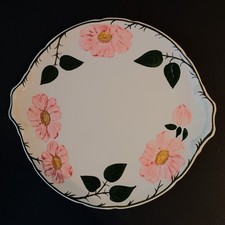 Villeroy & Boch Wildrose Tortenplatte Kuchenteller mit Griff 30x33cm sehr gut