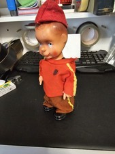 DDR Spielzeug Lauffiegur Junge Mit Uhrwerk 