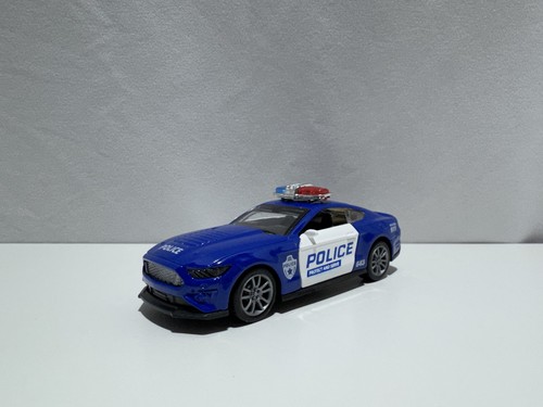 Ford mustang blau police - ford,