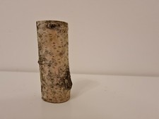 Birkenstamm H: 15 cm, Ø 4 - 6 cm | Deko | naturbelassen  Birkenast, Bastelholz 