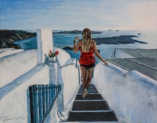 Acrylgemälde . Handgemalt