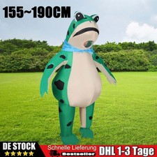 Aufblasbares Froschkostüm, aufblasbares Cosplay-Kostüm für Bühnenshow de