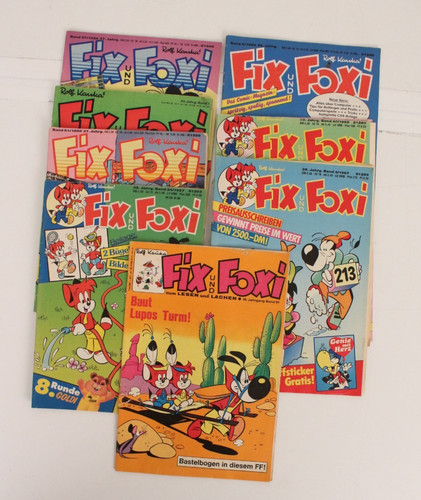 Fix und foxi comics - fix, 70er