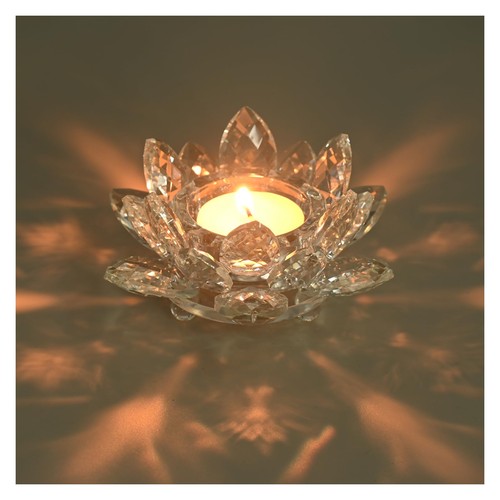 Lotusblume teelichthalter - lotusblume,
