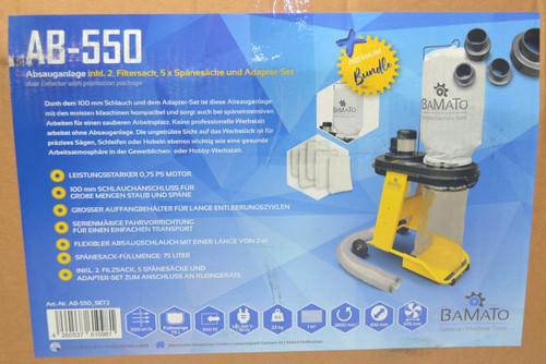 Bamato absauganlage 550 - bamato, ab-550