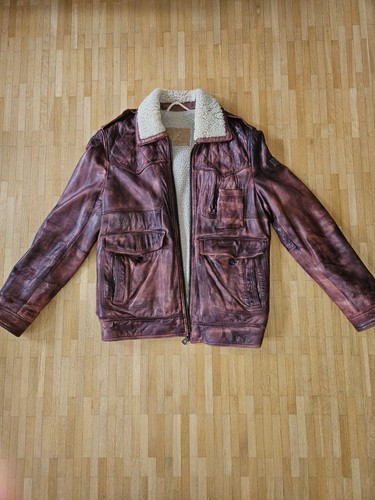 Lederjacke von boss orange - lederjacke,