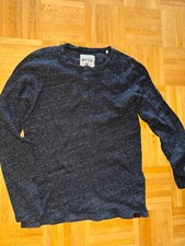 Langarmshirt Herren von Tom Tailor Denim Gr. S meliert dun.grau