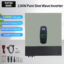 11kw Hybrid Solar Wechselrichter On-grid 2 Mppt 160A 230vac 48v Mit Wifi Paralle