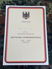 Bundeswehr Sportabzeichen