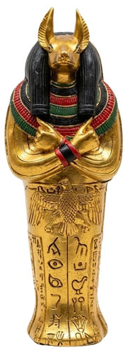 Anubis sarkophag mit mumien - anubis,
