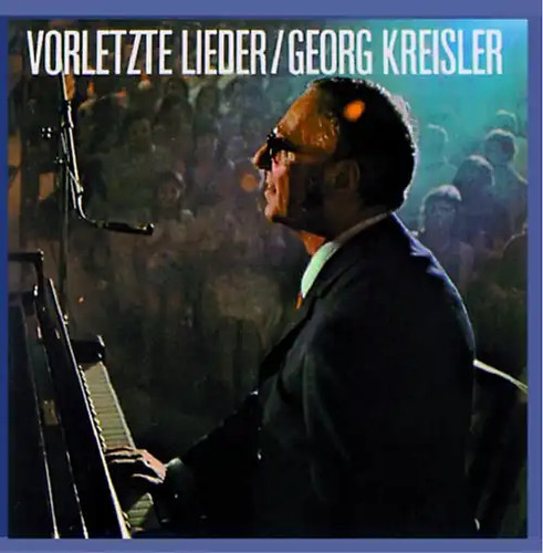 Georg kreisler vorletzte - kreisler,