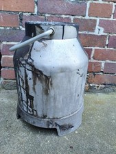 alte Milchkanne Aluminium